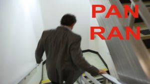 Rat On The Run: Senator PAN RAN when confronted by the VaxXed filmmakers