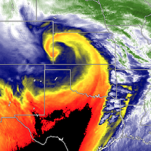 Manufacturing Winter Weather, Engineering A “Bombogenesis” Cyclone