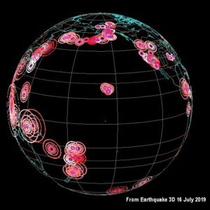 Ring of Fire Earthquake Swarm